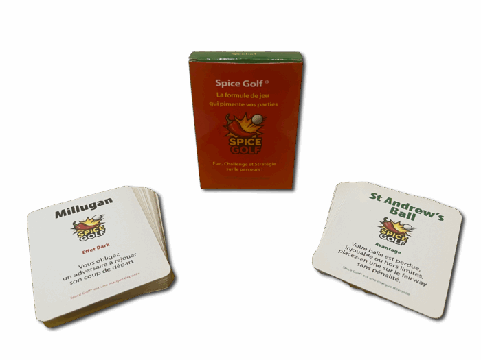 Le jeu de Cartes Spice Golf : Pimentez vos parties !